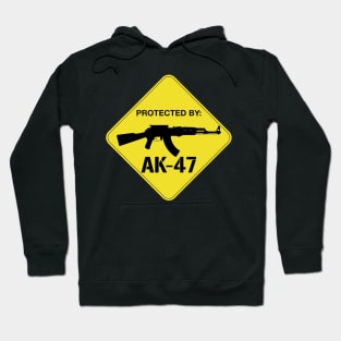 Protected by AK-47 Hoodie